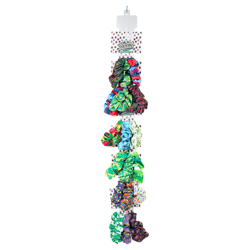 Blazing Buddies Scrunchies 12ct Mix Strip
