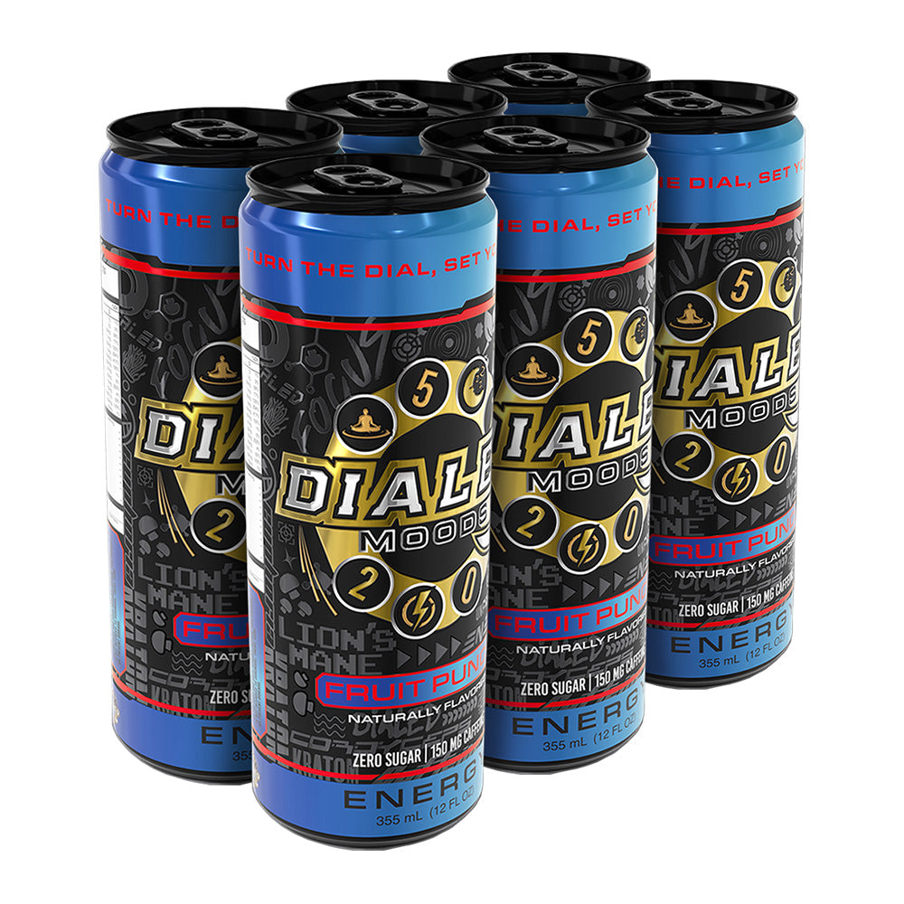 Dialed Moods Energy Drink 6 Pack