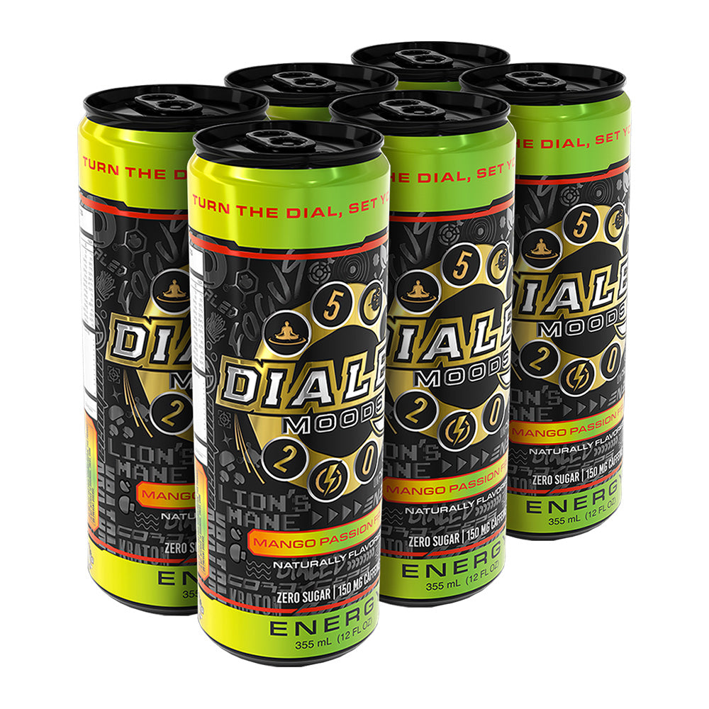 Dialed Moods Energy Drink 6 Pack