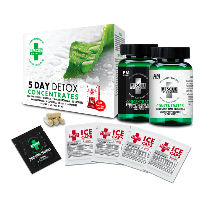 Rescue Detox 5 Day Concentrate Permanent Cleanse