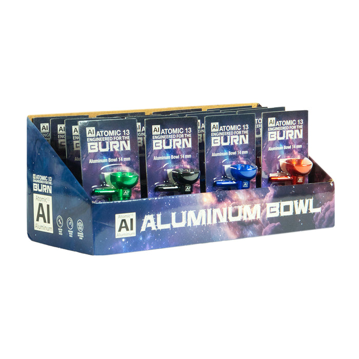 Atomic 13 Aluminum Bowl - Box of 16