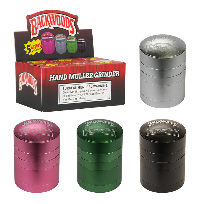 Backwoods Grinders Assorted Colors - 6ct