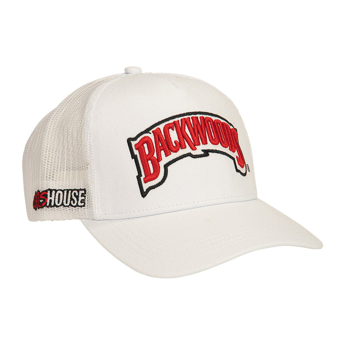 Backwoods Trucker Hat - White