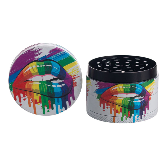 Grinder 63mm 2.5in Grinder Rainbow-Lips