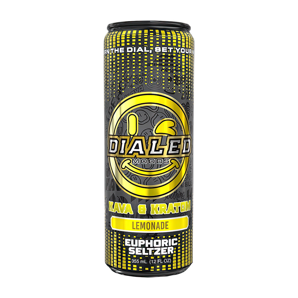 Dialed Moods Kratom Kava Seltzer 6 Pack