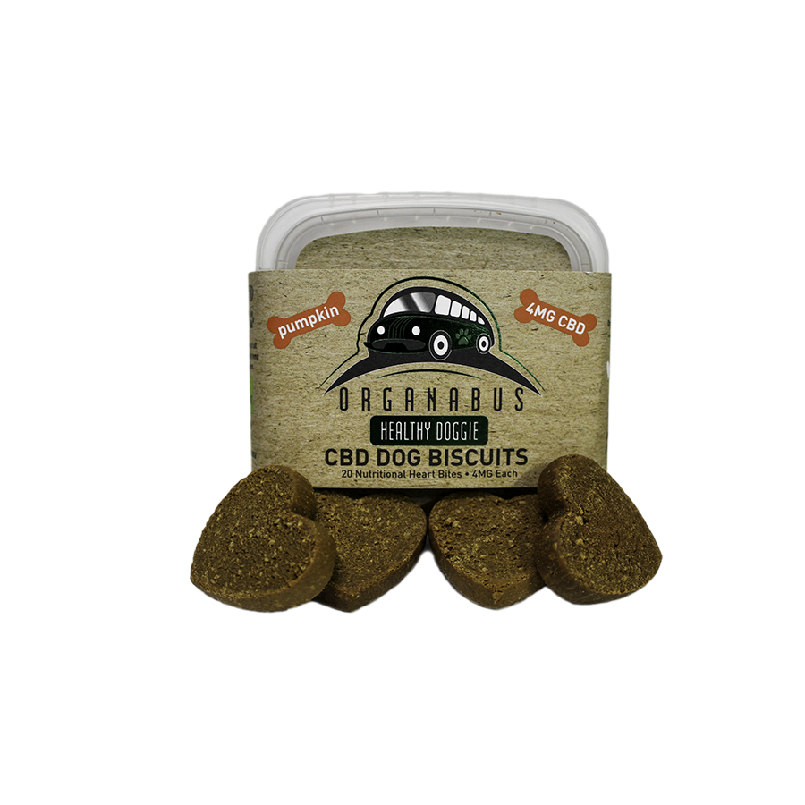 Organabus CBD Doggie Biscuit 20pk 4ct