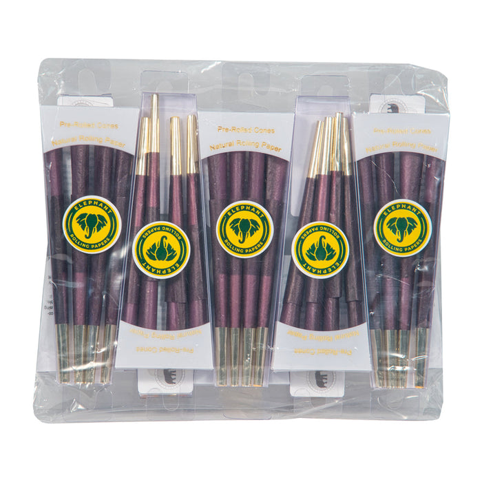 Cones - 8ct Purple Royale 10 Units Elephant