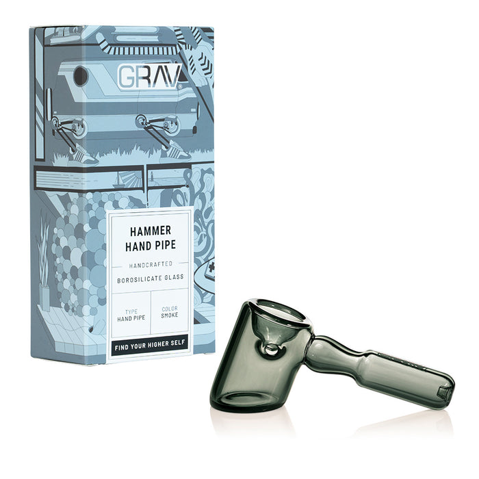 Grav Hammer Hand Pipe Smoke — Drip Drop Distro