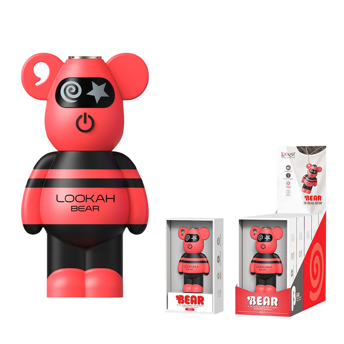 Lookah Bear Red 5-Ct