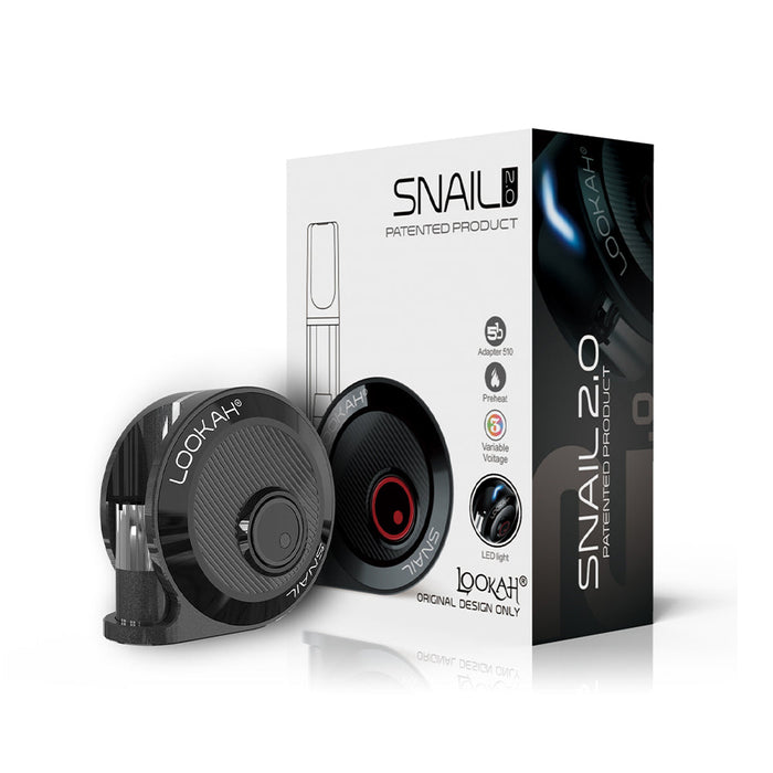 Lookah Snail 2.0 Black-6ct