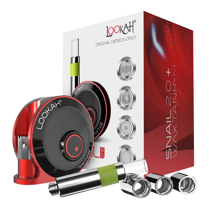 Lookah Snail Wax Kit Red