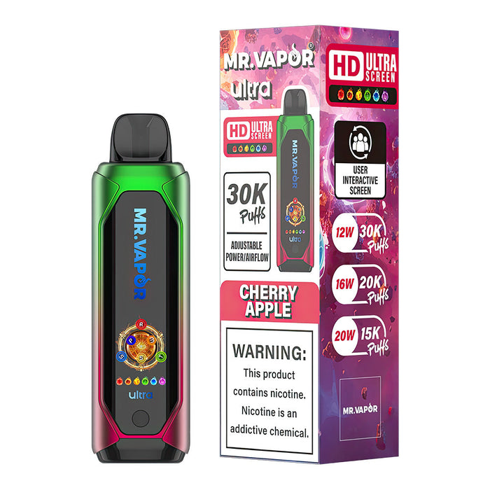 Mr.Vapor Ultra Cherry Apple Disposable 6ct