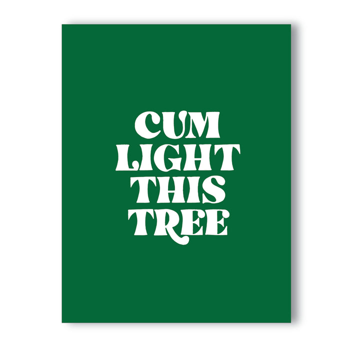 Naughty Kards Cum Light Tree 5pk