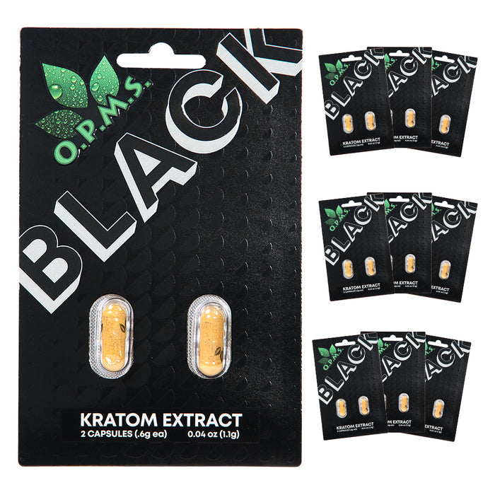 OPMS Black 2ct Capsules 10ct Bundle