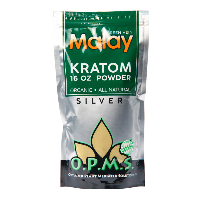 OPMS Silver Powder 16oz Green Vein Malay