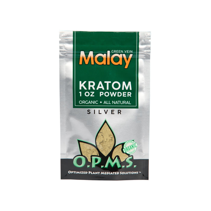 OPMS Silver Powder 1oz Green Vein Malay