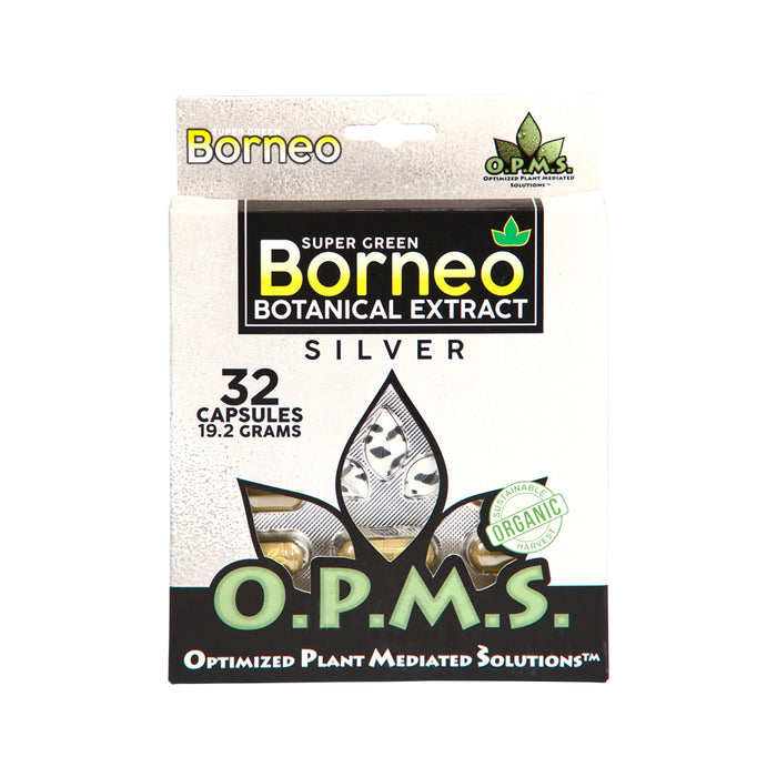 OPMS Silver Caps 19.2g/32ct Super Green Borneo