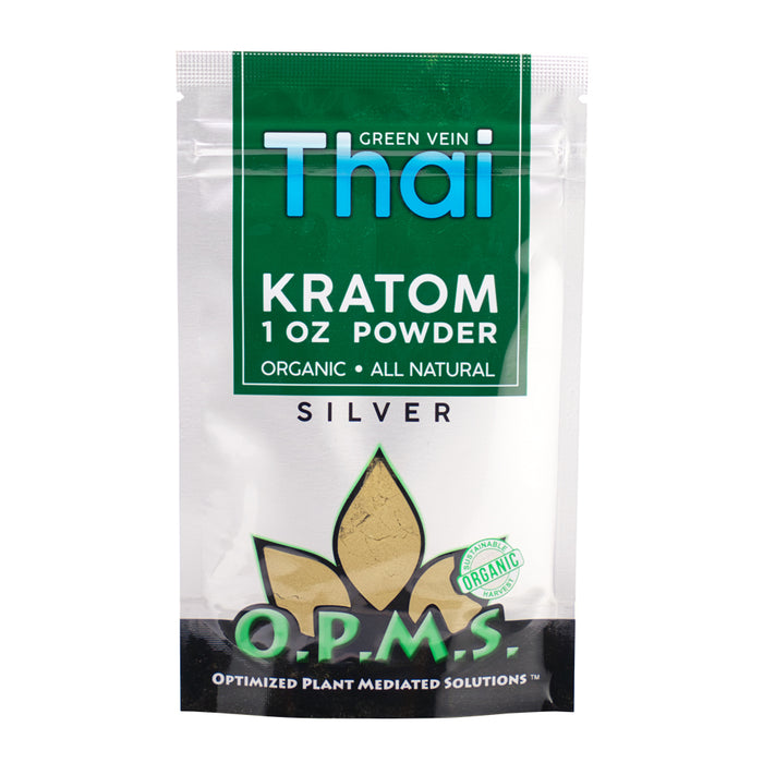 OPMS Silver Powder 1oz Green Vein Thai