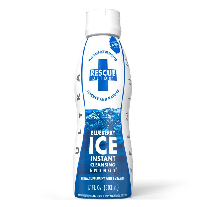 Rescue Detox Ice 17oz - Blueberry