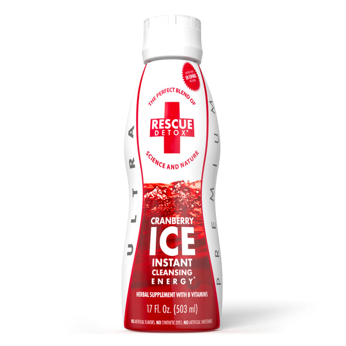 Rescue Detox Ice 17oz - Cranberry