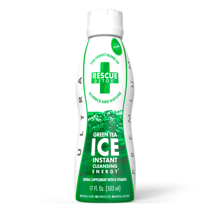 Rescue Detox Ice 17oz - Green Tea